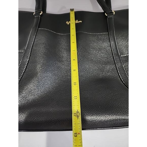 Laptop Tote Bag Faux Leather 15.6" Computer Travel Carry Attach NNEE Classic - Picture 8 of 11